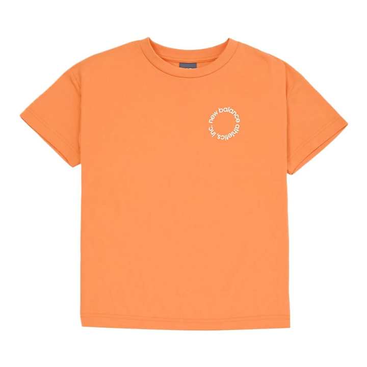 New Balance New Balance Graphic T Shirt Orange Kids'