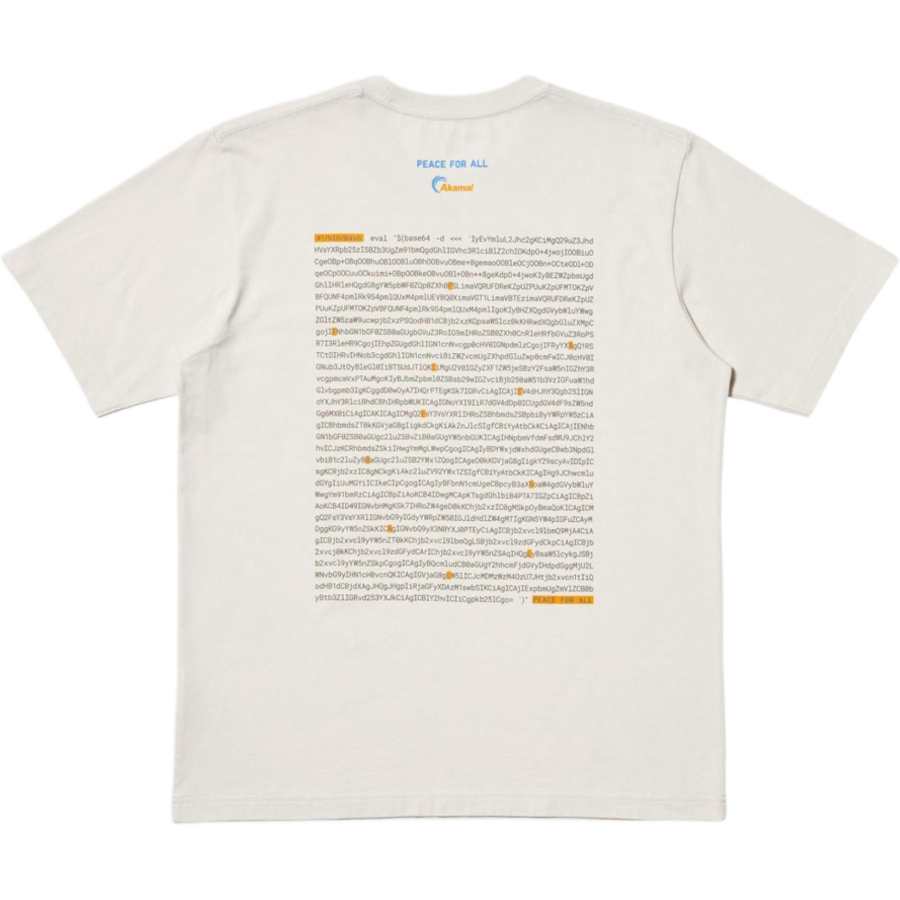 UNIQLO T Shirts Unisex Light Beige Crew Neck Moderate