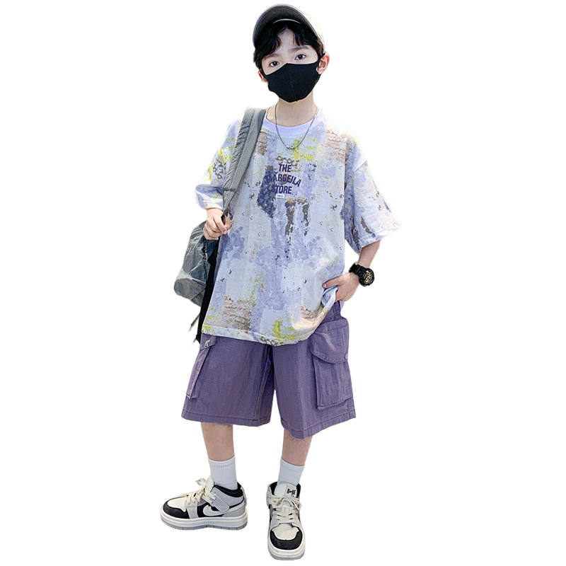 Lanza Kids Casual Sportswear Crew Neck Moderate