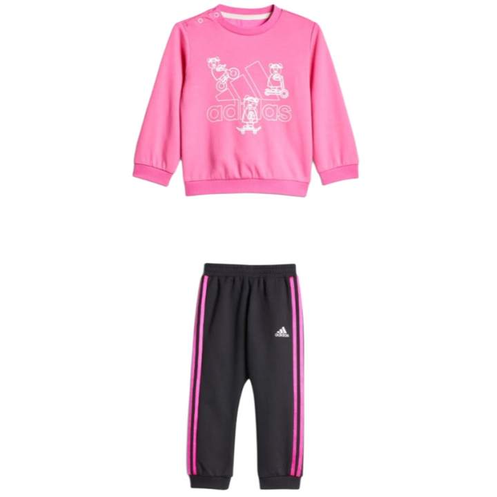 Adidas Adidas Crawlers Pink/White/Black/White Infant And Toddler