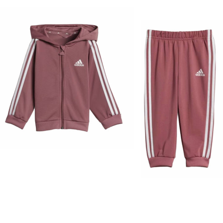 Adidas Adidas Essential Crawlers Preloved Dark Red/White Infant And Toddler