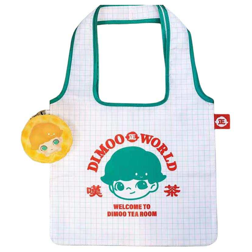 POP MART DIMOO Polyester Storage Bag Handbag Unisex White