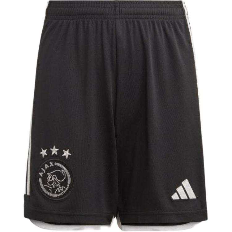 Adidas Adidas Knitted Sweatpants AJAX AMSTERDAM 23/24 THIRD SHORTS KIDS Black Teenagers
