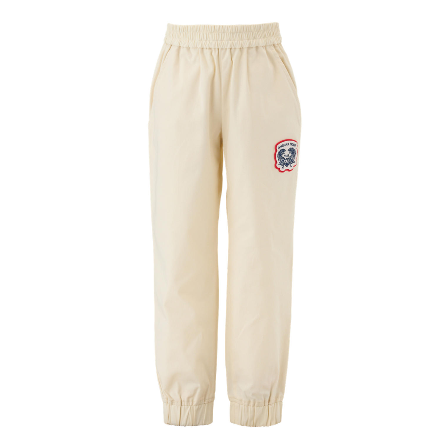 Onitsuka Tiger Knitted Sweatpants Beige Children Aged 3 7 Years Old