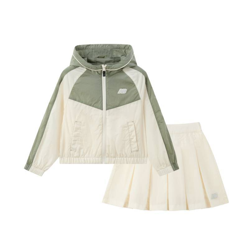 New Balance New Balance Pre School Two Piece Skirt Sets Hooded Moderate Short
