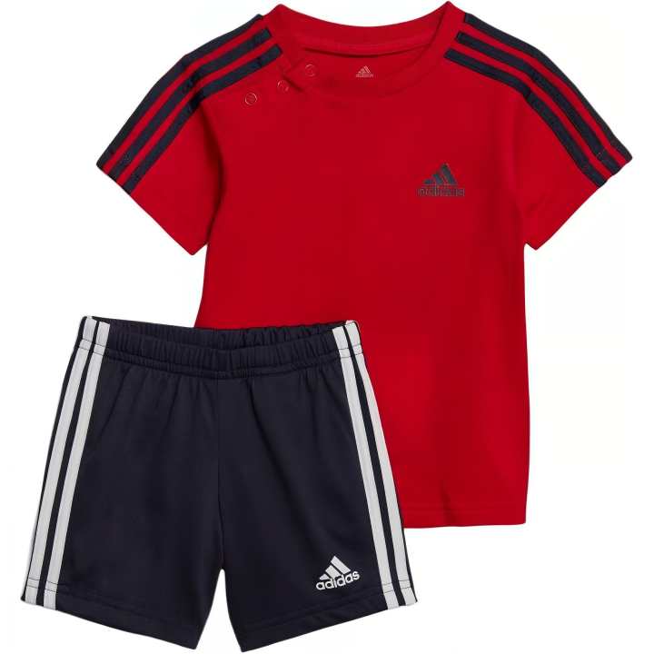 Adidas Adidas Kids Matching Sets Light Scarlet/Legend Ink/White Infant And Toddler