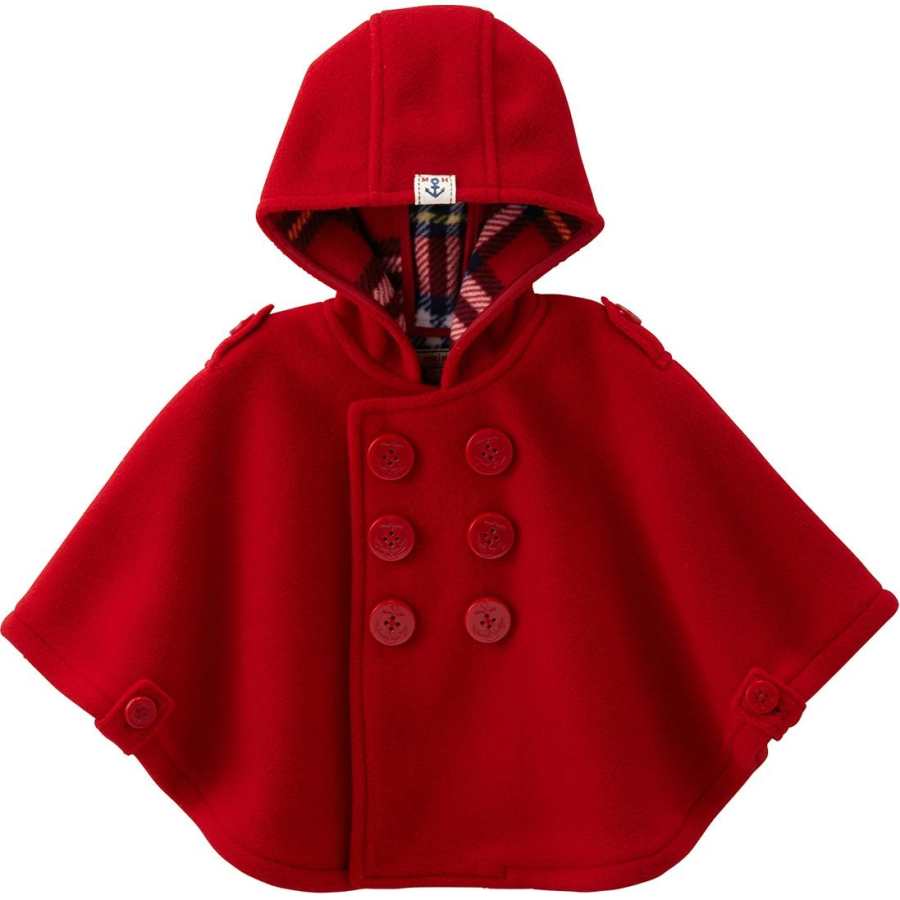 MIKI HOUSE Cloak Red Infant And Toddler