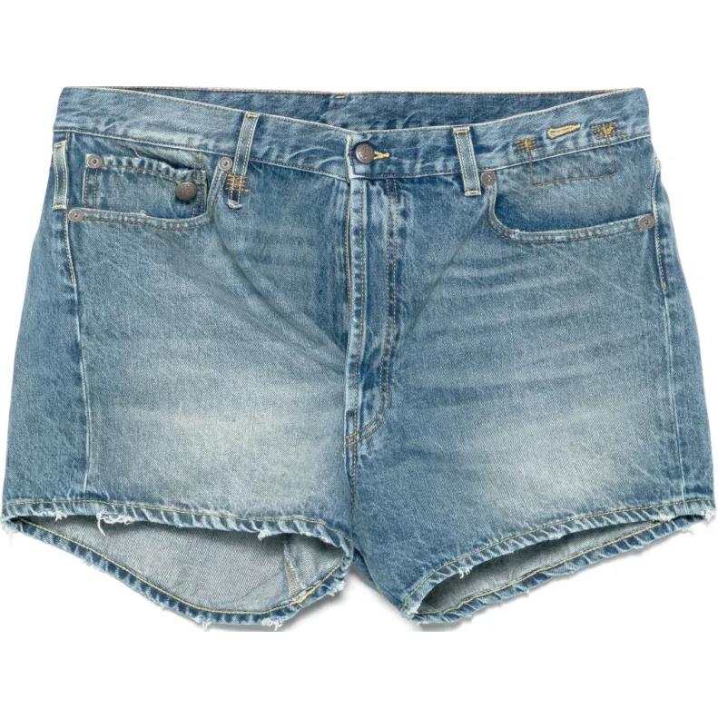 R13 SS25 Denim Shorts Women's Blue