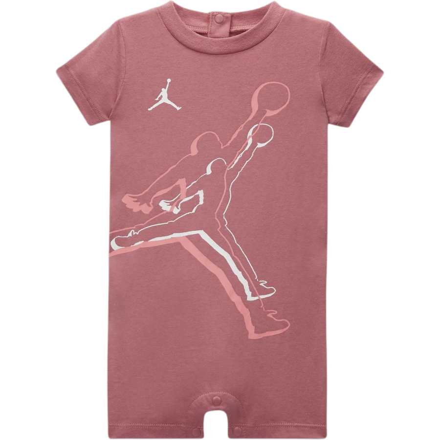 Jordan Jordan Jumpsuit Jordan Air Jumpman Romper Desert Berry Infant And Toddler