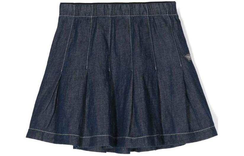 EMPORIO ARMANI Skirt SS24 Indigo Kids'