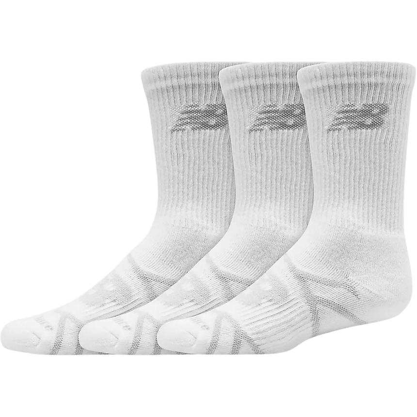 New Balance New Balance Socks 3 Pack White Teenagers