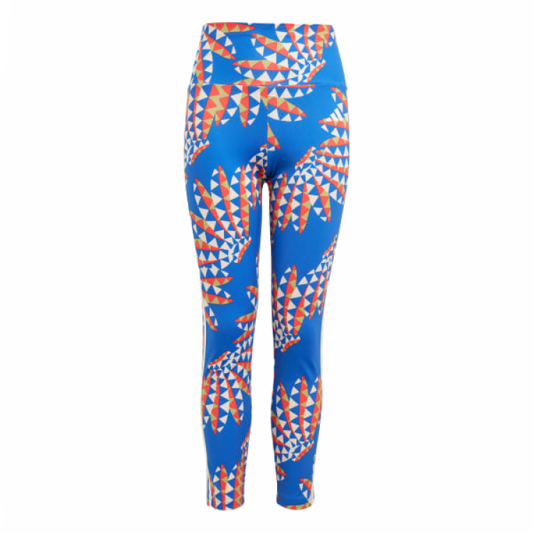 Adidas Adidas x FARM RIO Full Length Pants Adidas X Farm Rio Eye catching Blue/pink And White Teenagers