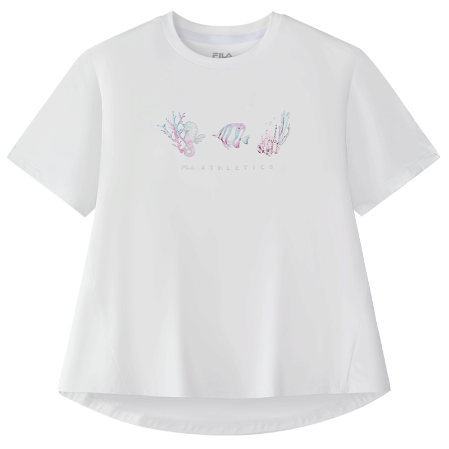 FILA KIDS T Shirt Standard White Kids'
