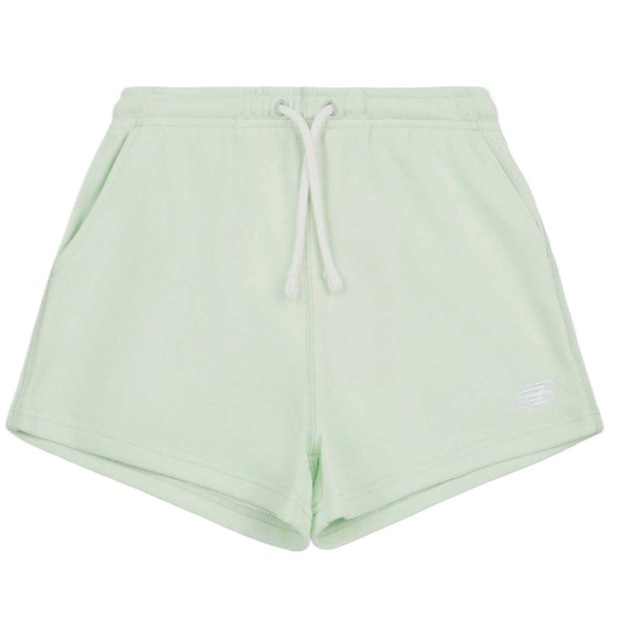 New Balance New Balance French TerrySmall Logo Shorts Teenagers Green