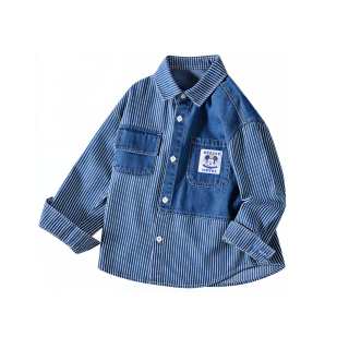Disney Shirt Denim Blue Children Aged 3 7 Years Old