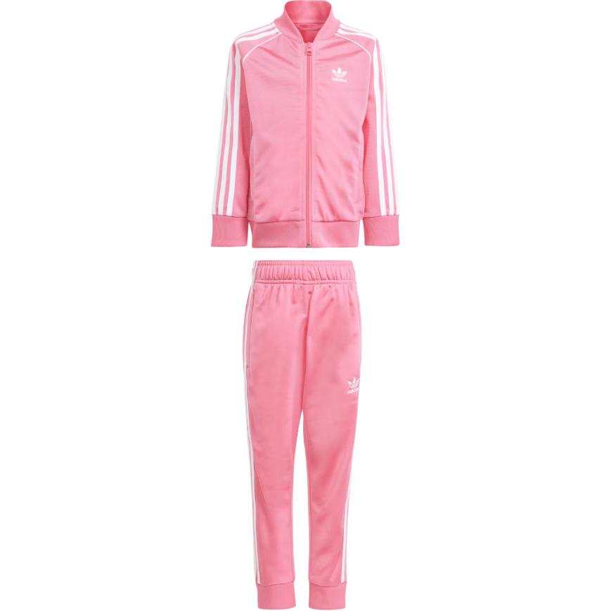 Adidas Adidas Casual Sportswear Pink Fusion Children Aged 3 7 Years Old