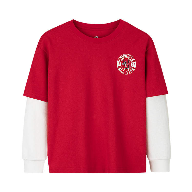Converse T Shirt All Star Converse Red Teenagers