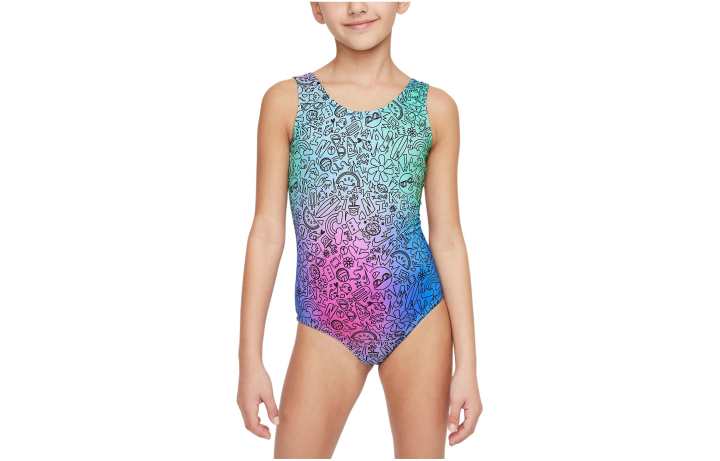 Nike Nike U Back One Piece Swimsuit Kids' Swimsuit Kids' Gradient