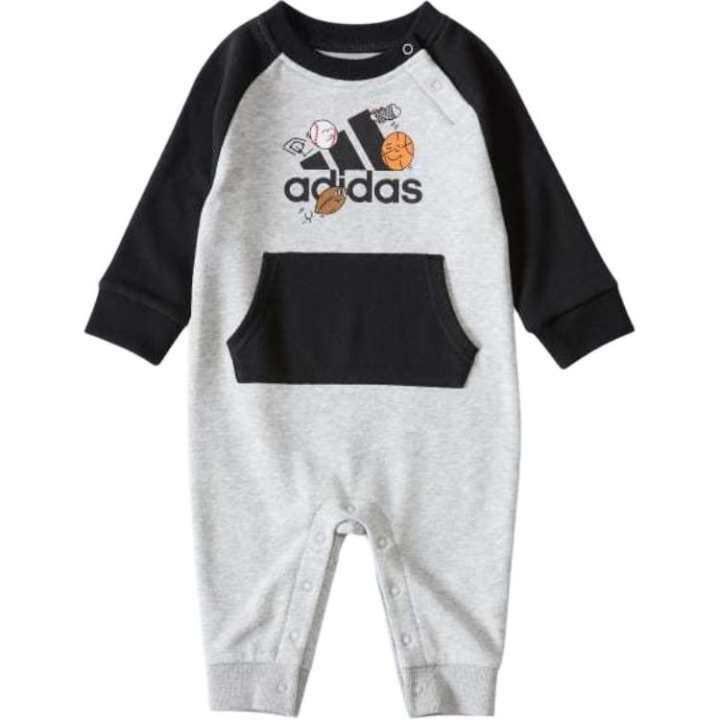 Adidas Adidas Jumpsuit Gray Infant And Toddler