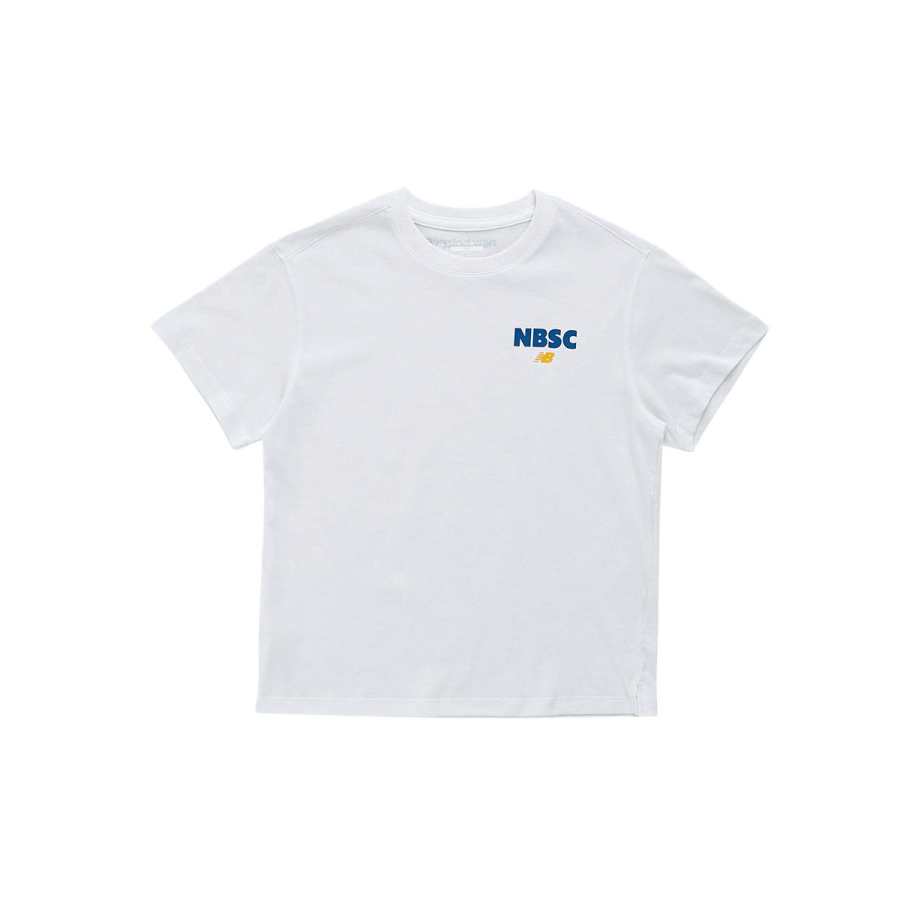 New Balance New Balance T Shirt White Children Aged 3 7 Years Old