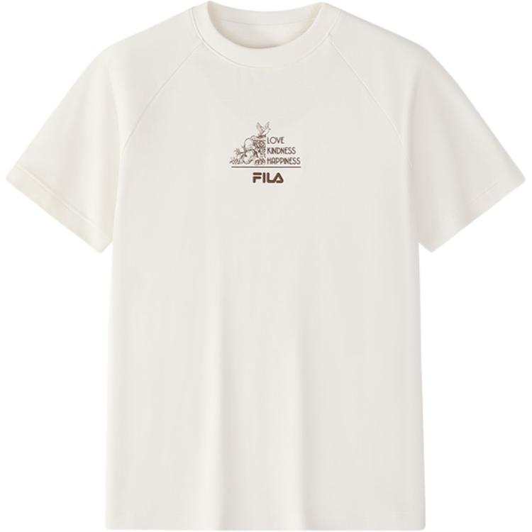 FILA KIDS T Shirt Cloud White Teenagers