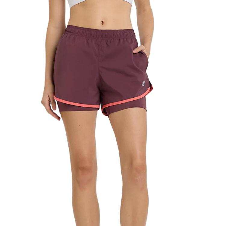 New Balance New Balance Sports Essentials Sports Shorts Women's Purple