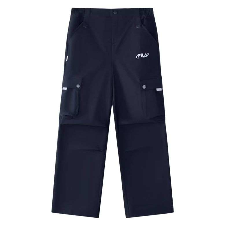 FILA KIDS Knitted Sweatpants Night Flight Blue