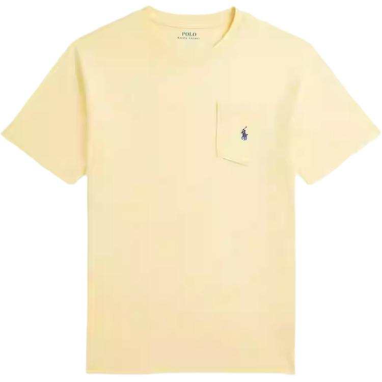 Polo Ralph Lauren T Shirt SS25 Standard Light Yellow Teenagers