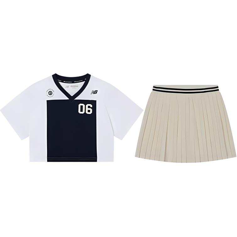 New Balance Children Aged 3 7 Years Old New Balance Skirt Set Navy Blue