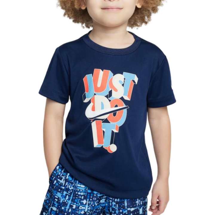 Nike Nike T Shirt Midnight Blue Infant And Toddler