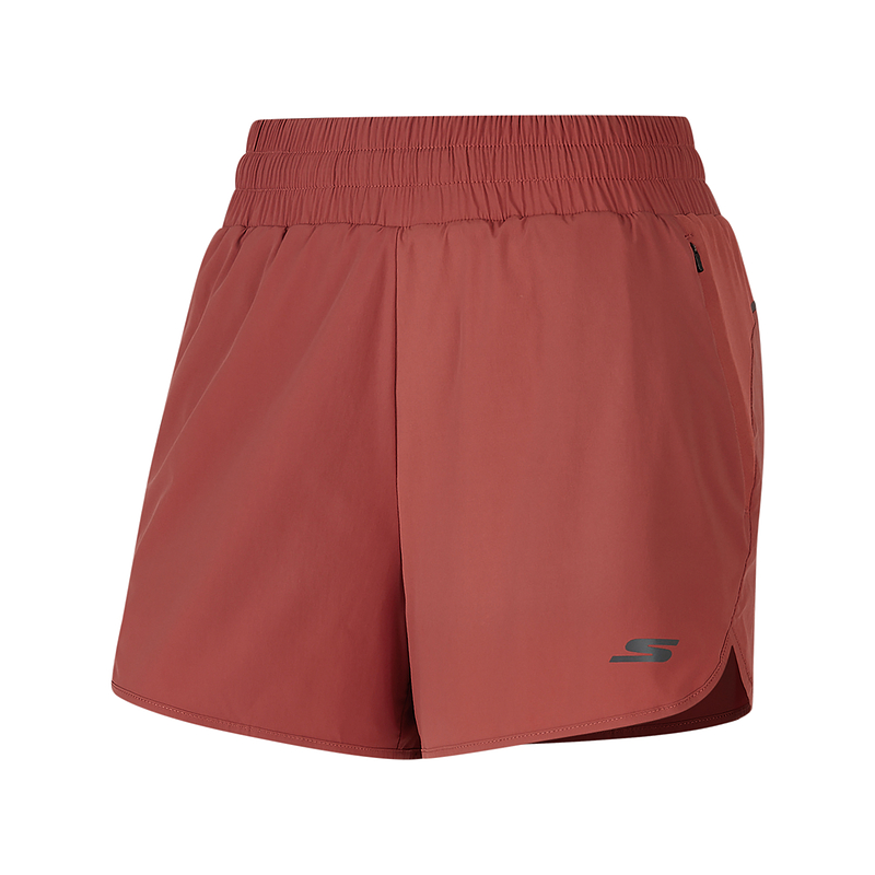 Skechers Athleisure Sports Shorts Women's Hematite Red