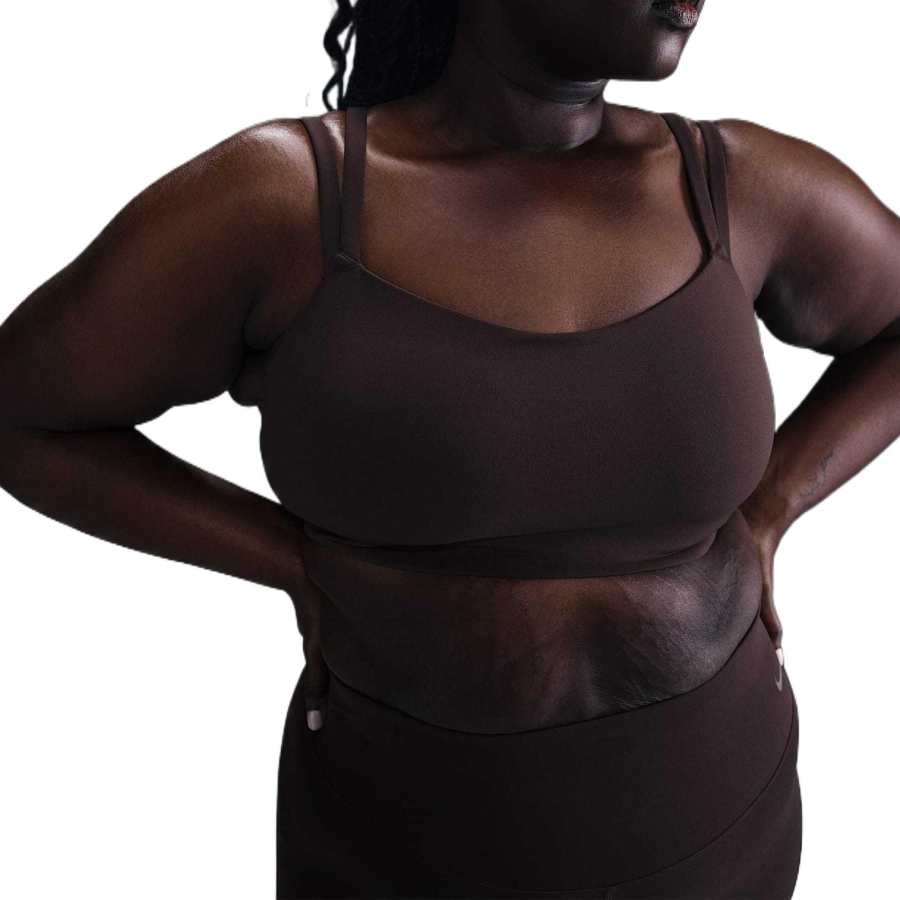 Nike Nike ZenvyDri Fit Strappy Sports Underwear Women's Brown