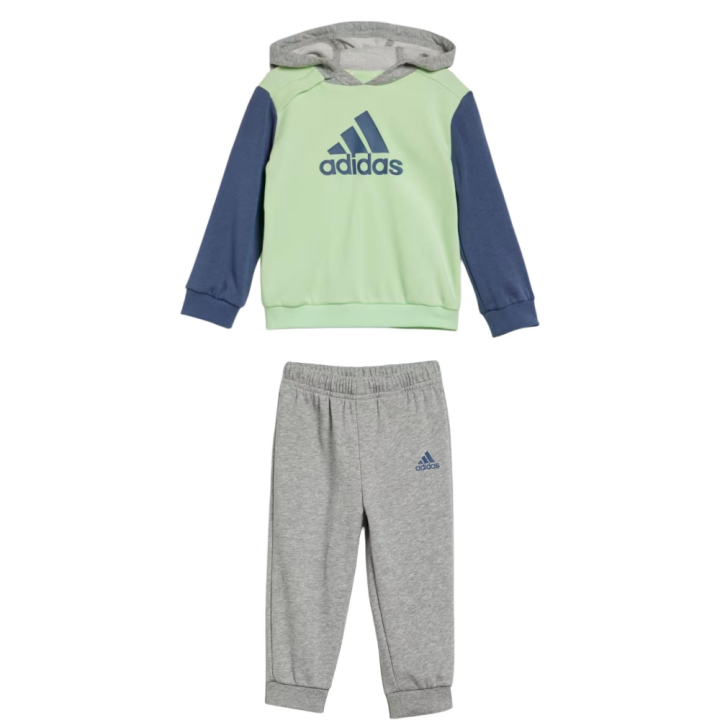 Adidas Adidas Kids Matching Sets Essential Green/Ink Blue/Medium Gray Infant And Toddler