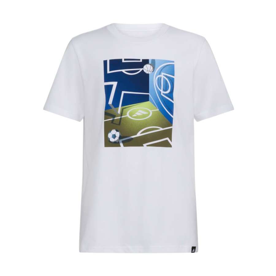 Adidas Adidas Kids T Shirts Crew Neck Moderate