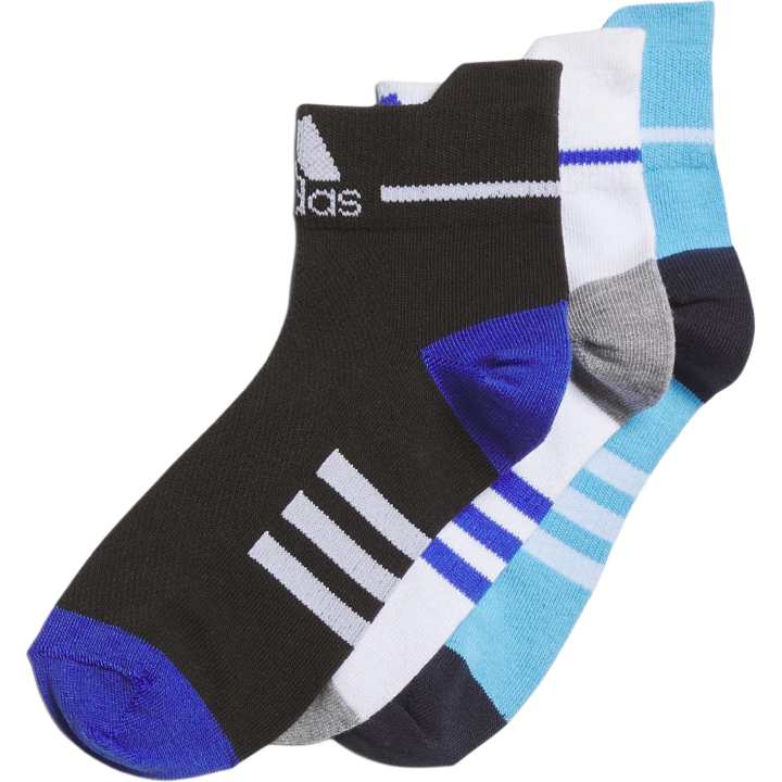 Adidas Adidas Socks 3 Pack Black/Blue/White Kids'