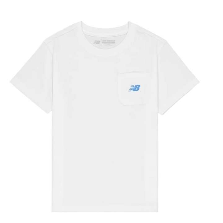 New Balance New Balance T Shirt White Children Aged 3 7 Years Old