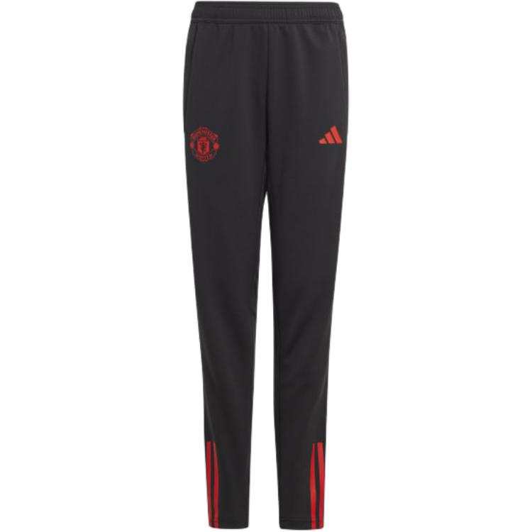 Adidas Adidas Knitted Sweatpants Manchester United TIRO 23 Season Black Teenagers