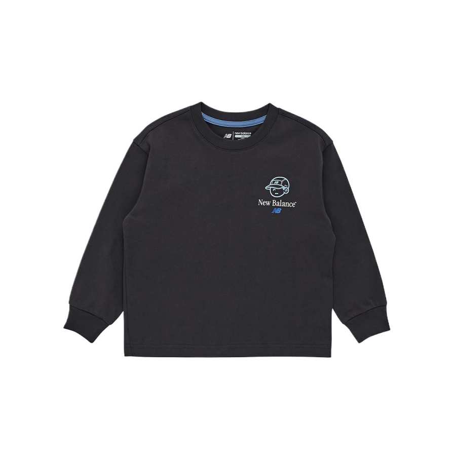 New Balance New Balance T Shirt Charcoal Teenagers