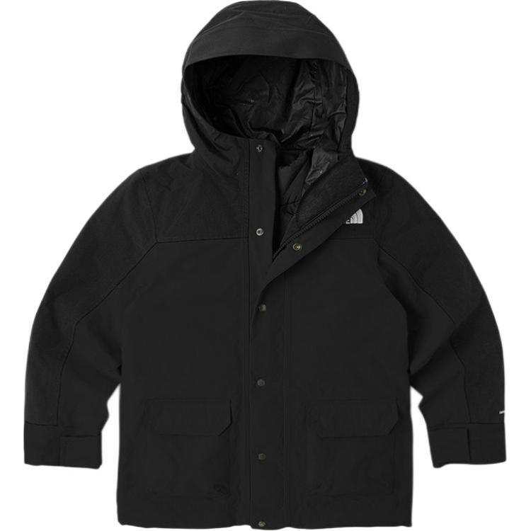 THE NORTH FACE Windbreaker Jacket Cosmic Black Teenagers