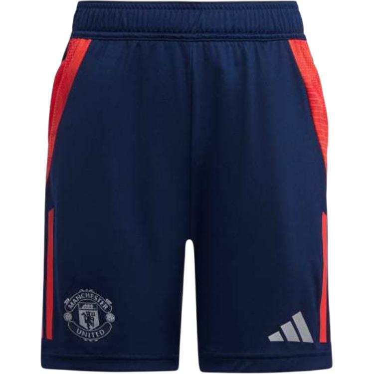 Adidas Adidas Tiro 24Manchester United Shorts Teenagers Midnight Indigo/Bright Red