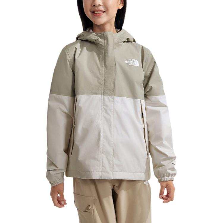 THE NORTH FACE Windbreaker Jacket Antora Dune White Teenagers