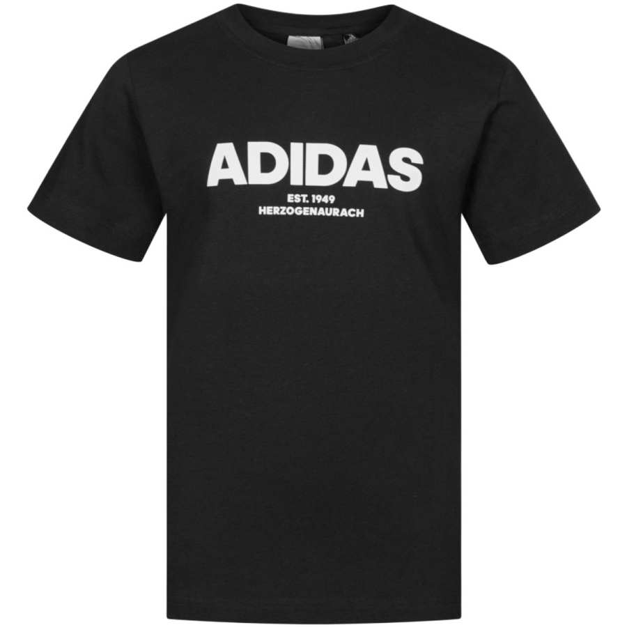 Adidas Adidas T Shirt Black Children Aged 3 7 Years Old