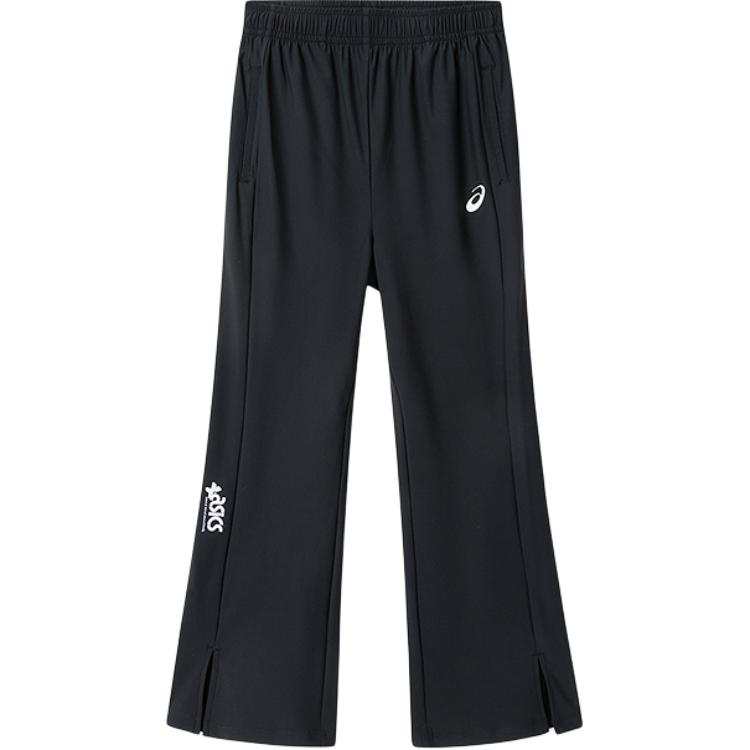 ASICS Knitted Sweatpants Urban Trendy Black Children Aged 3 7 Years Old