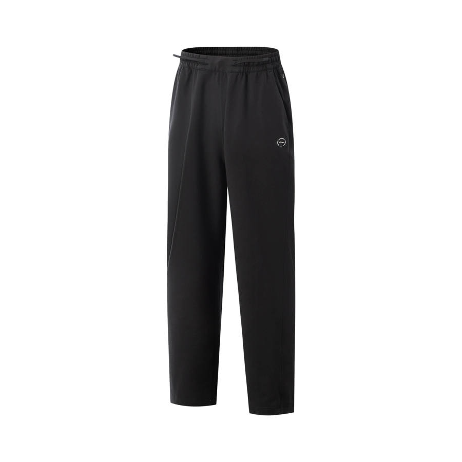 Li-Ning Li Ning Knitted Sweatpants Overall Fitness Collection SS25 Black Teenagers