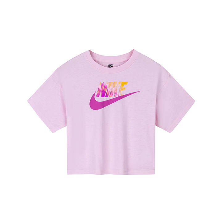 Nike Nike T Shirt Cherry Blossom Pink Children Aged 3 7 Years Old