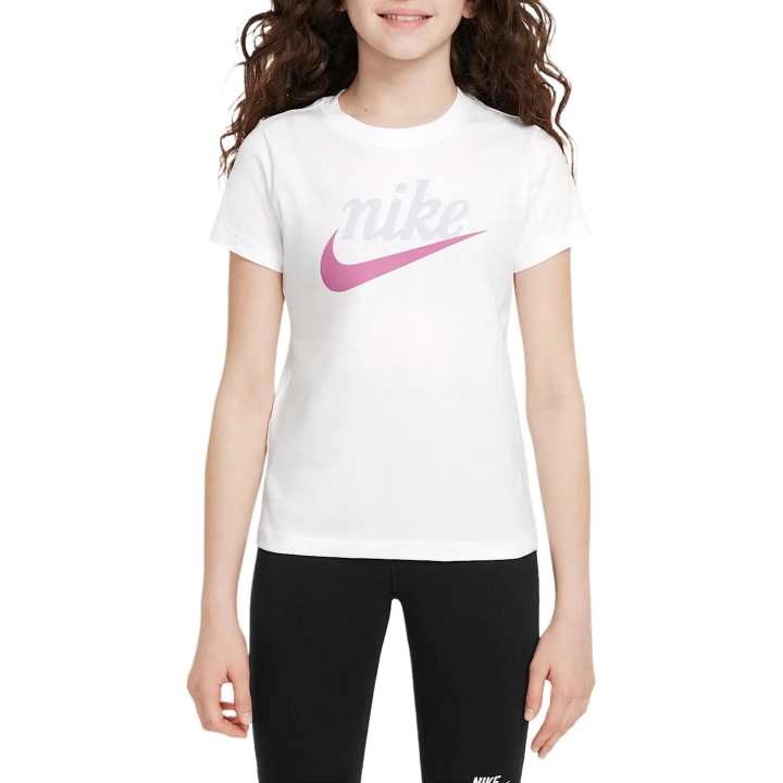 Nike Nike Sportswear T Shirt White Children Aged 3 7 Years Old