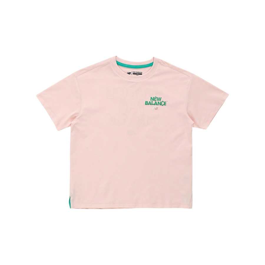 New Balance New Balance T Shirt Light Pink Children Aged 3 7 Years Old