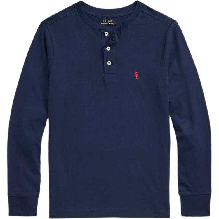 Polo Ralph Lauren T Shirt Standard Elegant Dark Blue Teenagers