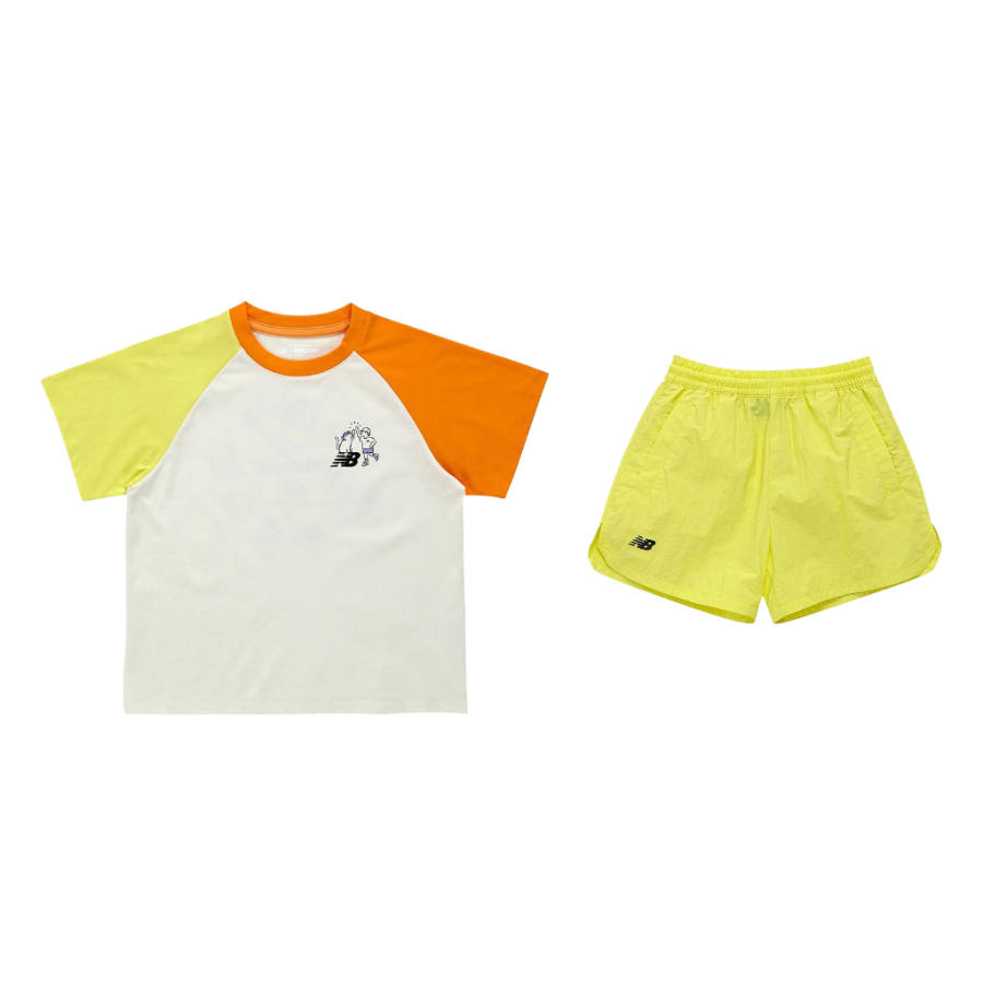 New Balance New Balance Casual Sportswear INSPIRE THE DREAM SS25 Yellow Children Aged 3 7 Years Old