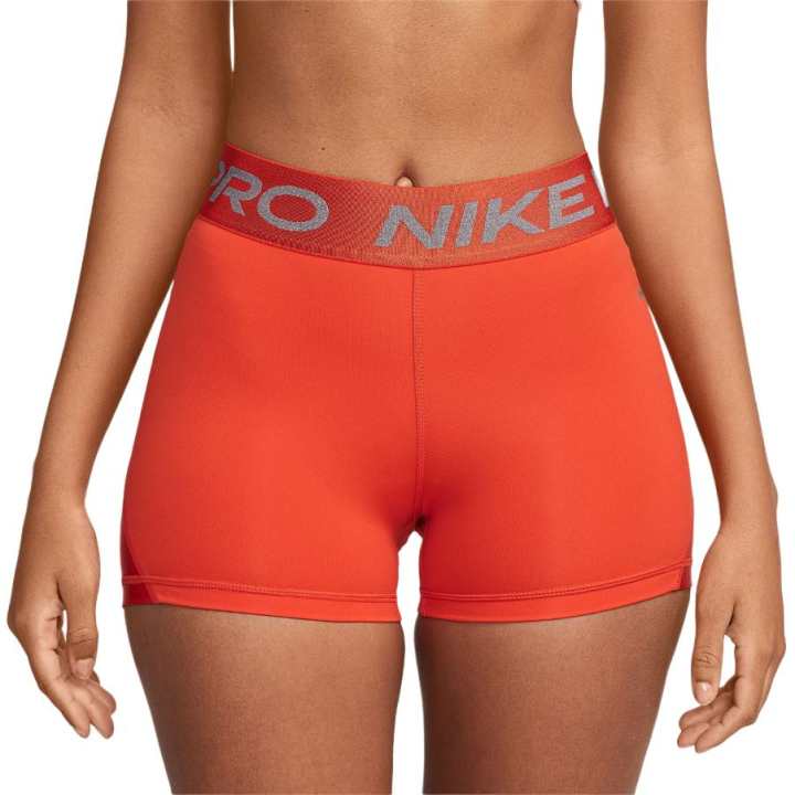 Nike Nike ProShine Dri FIT Sports Shorts Women's Orange